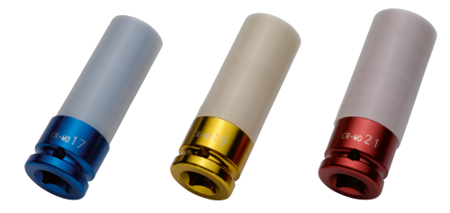 ELORA 790LTP-17 Kraftschrauber-Einsatz 1/2", 6-kant, mit Kunststoffhülse 