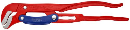 KNIPEX 83 60 015 Rohrzange S-Maul mit Schnelleinstellung rot pulverbeschichtet 420 mm 