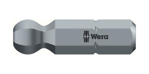 Wera 05056352001 842/1 Z Bits, Sechskant-Kugelkopf, 3 x 25 mm 