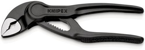 KNIPEX 87 00 100 Cobra® XS aufgeprägte, raue Oberfläche grau atramentiert 100 mm 