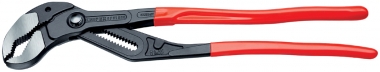 KNIPEX 87 01 560 Cobra® XXL Rohr- und Wasserpumpenzange mit Kunststoff überzogen grau atramentiert 560 mm 