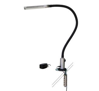 Bauer & Böcker 900/43 LED work lamp with flexible shaft, magnetic base, table holder, 850 mm 