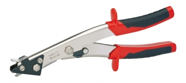 KNIPEX 90 55 280 Blechknabber mit Mehrkomponenten-Hüllen vernickelt 280 mm 