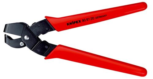 KNIPEX 90 61 20 EAN Notching Pliers with plastic grips burnished 250 mm 