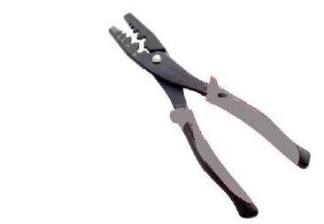 TOOLOVA 92142 Herramienta de engarzado para casquillos de extremo de cable de hasta 16 mm² 