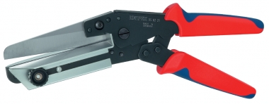 KNIPEX 95 02 21 Vinyl Shears also for cable ducts with multi-component grips burnished 275 mm 
