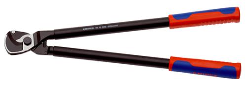 KNIPEX 95 12 500 Kabelschere mit Mehrkomponenten-Hüllen 500 mm 