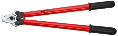 KNIPEX 95 27 600 Kabelschere für Zweihandbedienung tauchisoliert, VDE-geprüft 600 mm 