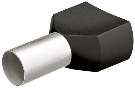 KNIPEX 97 99 373 Twin-Aderendhülsen mit Kunststoffkragen je 200 Stück 