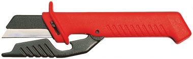 KNIPEX 98 56 Kabelmesser mit auswechselbarer Klinge 190 mm 
