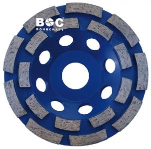 BOHRCRAFT 27500900125  2750 Diamant-Schleifteller zweireihig, PROFI,  125 mm 