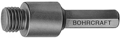BOHRCRAFT 27020300001 Adapter mit M14 Anschluss, SW 8,5 mm, für Diamant Fliesenbohrer, AD-M14 