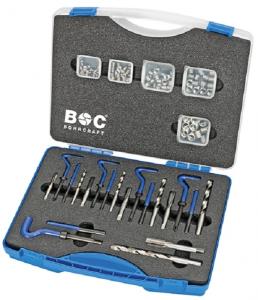BOHRCRAFT 46011330512  GR-M512 Gewindereparatur-Sortiment in Kunststoffkoffer, 120-teilig 