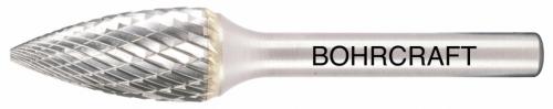 BOHRCRAFT 51300301000  HM-Frässtift Form G Spitzbogen, 10,0 mm, SPG 