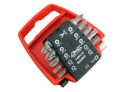 Athlet 1481/2 Industriestandart BitClip Basic, Bits + Bithalter, Satz 11-teilig 