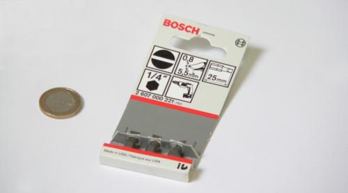 Bosch 2607000221-760 BOSCH Schlitz-Bit 5,5x0,8x25 