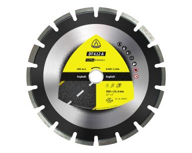 Klingspor 340227 DT 612 UT Diamanttrennscheiben, 350 x 3 x 20 mm 22 Segmente 40 x 3 x 12 mm, Standard Turbo 