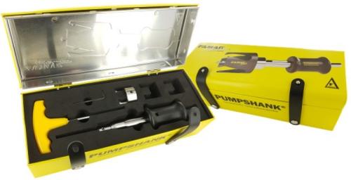 FAMAG 2166.605 Pumpshank con adaptador y broca de centrar HSS 