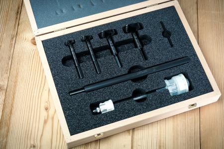 FAMAG 1622.556 Mill set Bormax® 5-part in a wooden box for CrushGrind grinders 