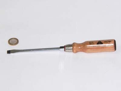 Hawe 211.07 HAWE 211.07 Schlitz-Schraubendreher mit Holzgriff SC7x125 