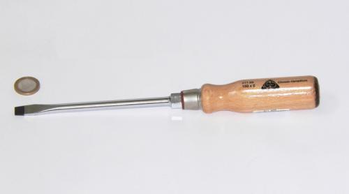 Hawe 211.09 HAWE 211.09 Schlitz-Schraubendreher mit Holzgriff SC8x150 