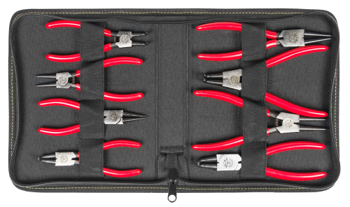 ELORA JUBI 304-S8 Sicherungsring-Zangensatz, 8-teilig 