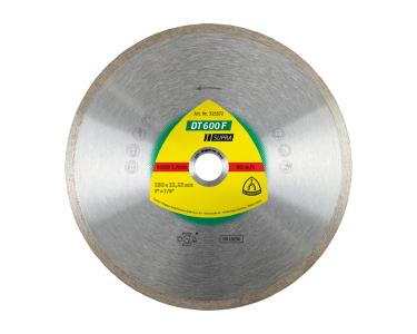 Klingspor 325369 DT 600 F Diamanttrennscheiben, 125 x 1,6 x 22,23 mm 1,6 x 7 mm, geschlossener Rand 