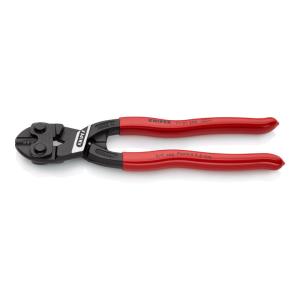 KNIPEX 71 01 200 CoBolt® Kompakt-Bolzenschneider mit Kunststoff überzogen schwarz atramentiert, 200 mm 