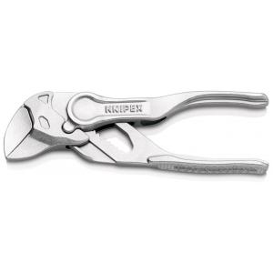 KNIPEX 86 04 100 Mini-Zangenschlüssel XS Zange und Schraubenschlüssel in einem Werkzeug 100 mm 