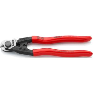 KNIPEX 95 61 190 Wire Rope Cutter forged plastic coated 190 mm 