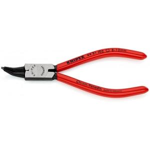 KNIPEX 44 31 J02 Sicherungsringzange für Innenringe in Bohrungen 45° gewinkelt mit Kunststoff überzogen schwarz atramentiert 140 mm 