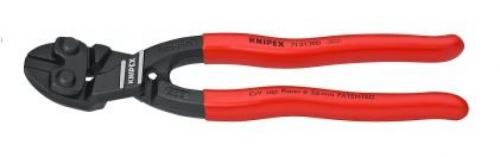 KNIPEX 71 21 200 CoBolt® Compact Bolt Cutters plastic coated black atramentized 200 mm 