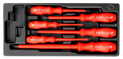 ELORA MS-32 VDE-Screwdriver Set, 6-pcs. 
