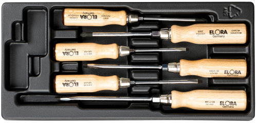 ELORA MS-41 Engineer Screwdriver Set, 6-pcs. 