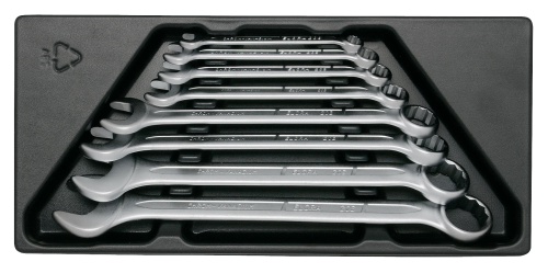 ELORA MS-6 Combination Spanner Set, bent, 8-pcs. 