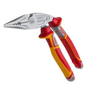NWS 1406-49-VDE-200 Ergonomische multifunktionale Elektroinstallationszange ErgoMulti, VDE, 200 mm 