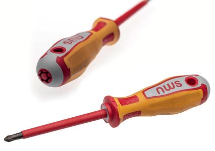 NWS 0128-PZ2-100 VDE SlimLine Pozidriv Kreuzschlitz-Schraubendreher, PZ2x100 