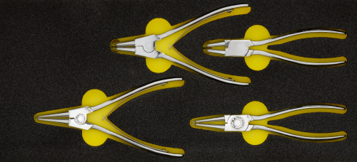 ELORA OMS-20 Circlip Plier Set, 4-pcs. 