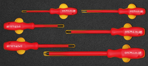 ELORA OMS-43 VDE Screwdriver Set, 6-pcs. 