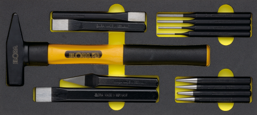 ELORA OMS-8 Hand striking Tool set, 13-pcs. 