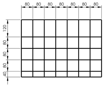 ELORA 1210-ET 10 Drawer Seperator 10 pcs. for Roller Tool Cabinet Buddy 