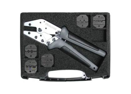 TOOLOVA 4060140 Crimpwerkzeugset mit austauschbaren Einsätzen, set CT-II F PLUS 