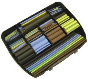 TOOLOVA 4080711 Caja de surtido de tubos termorretráctiles, 416 piezas 