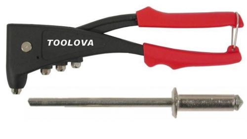 TOOLOVA 4030017 Blindniet-Werkzeug, rivettool 5.1 