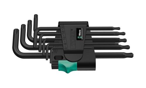 967 PKL/9 TORX® Winkelschlüsselsatz, BlackLaser, 9-teilig , Wera 05024242001