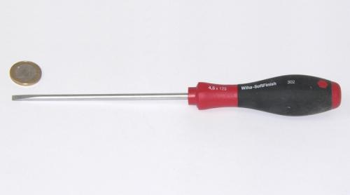 Wiha 302 SoftFinish® Schlitz-Schraubendreher 4,5x125 