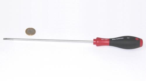 Wiha 302 Softfinish® Schlitz-Schraubendreher 4x200 