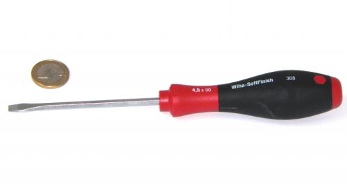 Wiha 308 SoftFinish 308 Schlitz-Schraubendreher SC4,5x90 