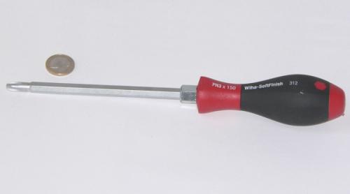 Wiha 312 SoftFinish 312 Phillips-Schraubendreher PH3x150 