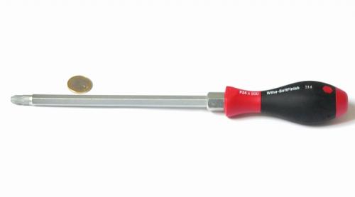 Wiha 314 SoftFinish 314 Pozidriv-Schraubendreher PZ4x200 